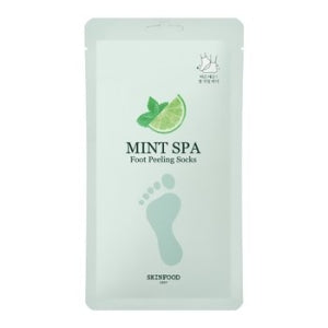 SKINFOOD: Mint Sparkling Foot Peeling Sox R23