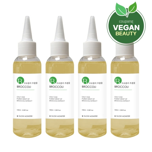 GLOW MONSTER: Broccoli Extract Solution 100ml 4 pieces