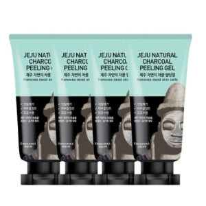 Friutland: Jeju Natural Charcoal Peeling Gel 120ml 4 Exfoliating Scrub