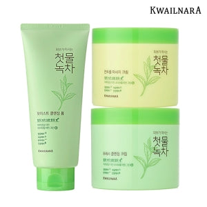 Friutland: First Water Green Tea Cleansing Cream Massage Cream Cleansing Foam 2 Opening tack