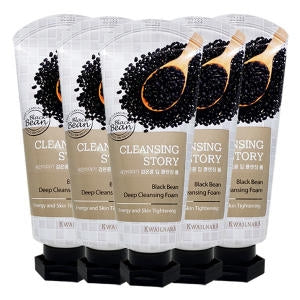 Friutland: Cleansing Story Deep Cleansing Foam Black Beans 120g x 5pcs