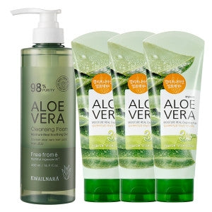 Friutland: Aloe Foam Cleansing 500ml 3 pieces Aloe Vera 98 Cleansing Foam