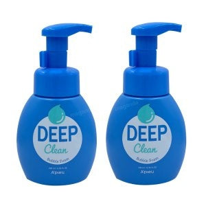 A pieu: 2 pieces of Deep Clean Bubble Foam 200ml +200ml