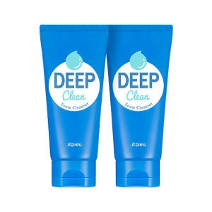 A pieu: Deep Clean Foam Cleanser 2EA SET