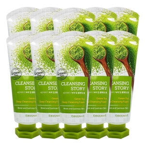 Friutland: Cleansing Story Deep Cleansing Foam Green Tea 120gx10pcs