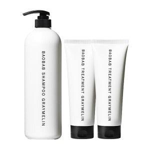 GRAYMELIN: Baobab Scalp Care Set / 1 large shampoo+2 treatments