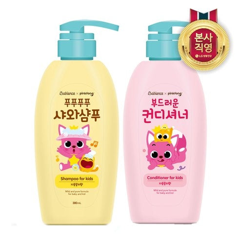 Vivians: Pink Pong Poopoo Poopoo Shawa Shampoo 380ml + Soft Conditioner 380ml