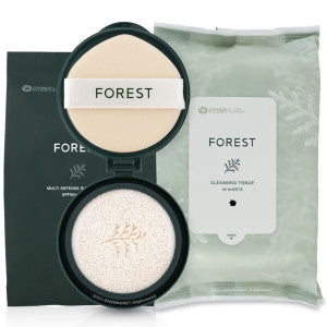 GREEN FINGER: Forest Defense Sun Cushion Refill+Cleansing Tissue 30 sheets
