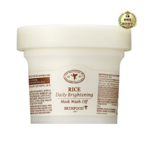 SKINFOOD: Rice Daily Brightening Mask Wash Off 210g