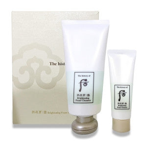 THE WHOO: Resonant Incense Snow Qingan Cleansing Foam 180ml