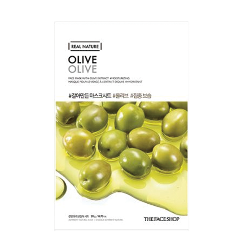 THE FACE SHOP: Real Nature Face Mask With Olive Extract