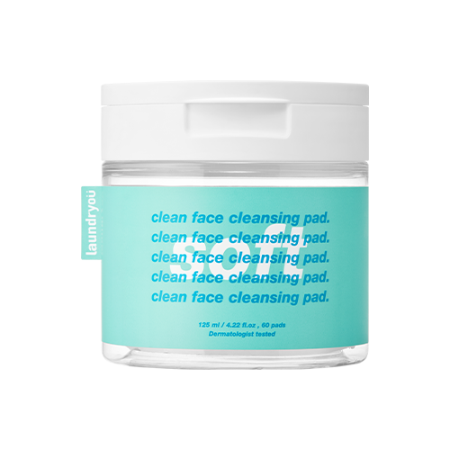 laundryou: Clean Face Cleansing Pad Soft 60 ea 125 ml