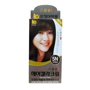 yehyang: Hair Color Cream Squid Food 5N Natural Brown