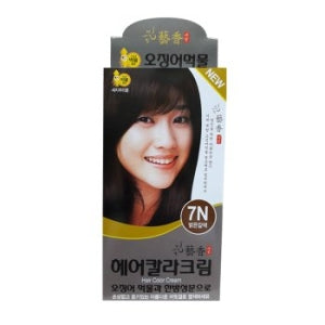 yehyang: Hair Color Cream Squid Food 7N Light brown