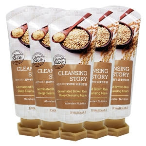 Friutland: Cleansing Story Germination Brown Rice Cleansing Foam 120ml 5 pieces