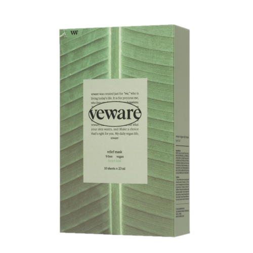 veware: Vegan Relief Mask Heartleaf 23 ml 10 ea