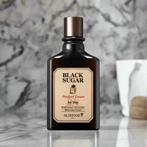 SKINFOOD: Black Sugar Perfect Toner 2 X For Men 180 ml