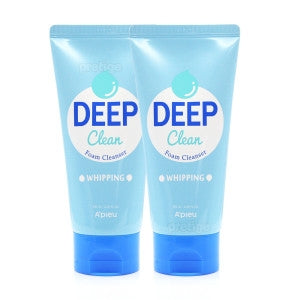 A pieu: Deepclean Foam Cleanser Whipping 130ml+130ml