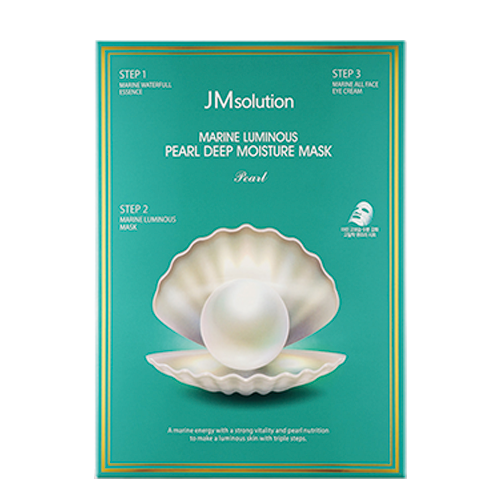 JM Solution: Marine Luminous Pearl Deep Moisture Mask Pearl 15 ml 27 ml 15 ml 10 ea