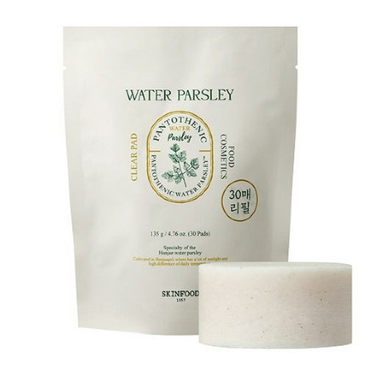 SKINFOOD: Pantothenic Water Parsley Clear Pad 30 sheets