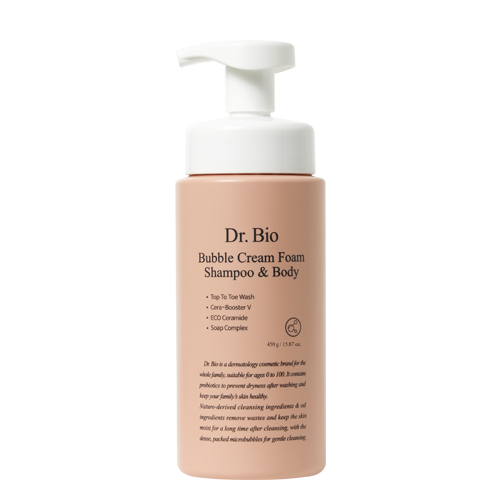 Dr.Bio: Bubble Cream Foam Shampoo Body 450 g