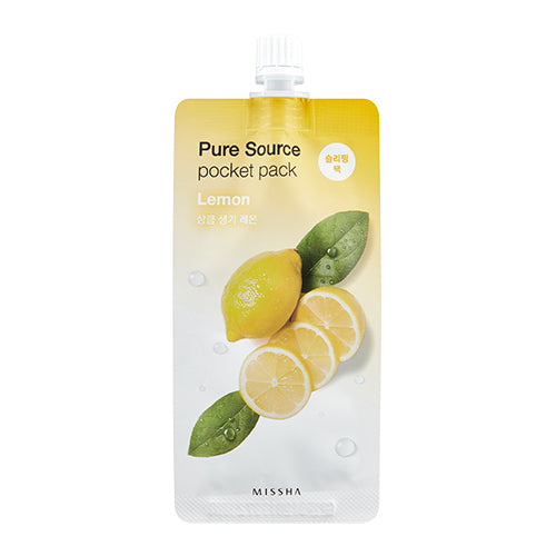 Missha: Pure Source Pocket Pack Lemon 10 ml