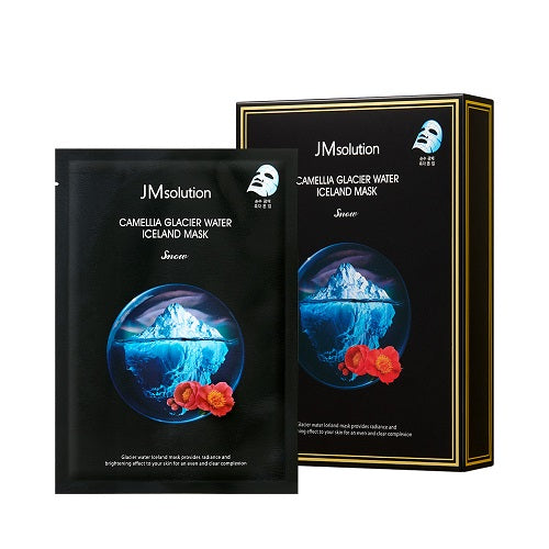 JM Solution: Camellia glacier Water Iceland Mask Snow 30 ml 10 ea