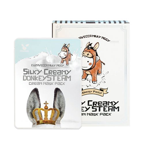 Elizavecca: Milky Piggy Silky Creamy Donkey Steam Cream Mask Pack 25 ml 10 ea