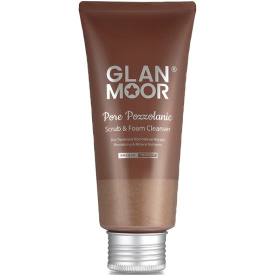GLAN MOOR: Foer Pozzolanic Scrub Foam Cleanser 100ml