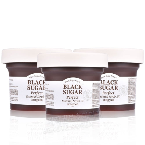 SKINFOOD: Black Shoe Perfect Essential Scrub 2X 210g