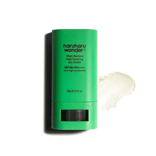 HaruHaru Wonder: Black Bamboo Daily Soothing Sun Shield Spf 50 Pa 20 g