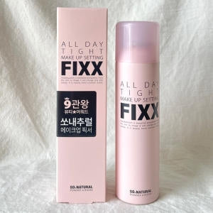 SO.NATURAL: All-Day Tight Makeup Setting Fixer 120ml / Circle