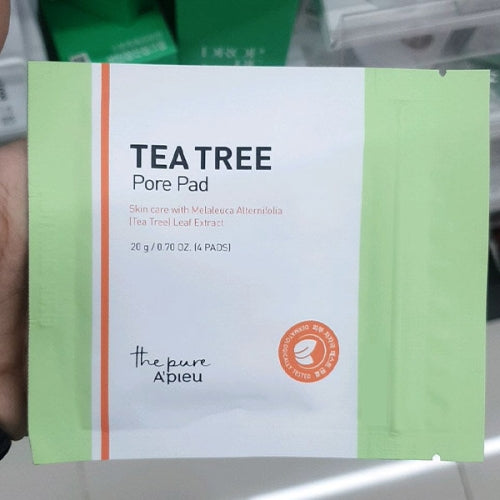 A pieu: Duffure Tea Tree Pore Pad 4 sheets