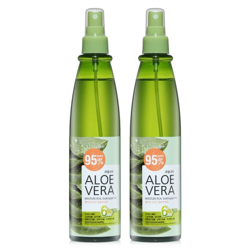 Friutland: Aloe Vera Moisture Real Soothing Gel Mist 310ml[2 pcs]