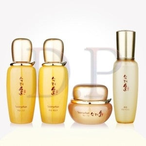 Sooryehan: Huayun Foundation 4 kinds of skin+Emulsion+Cream+Mist
