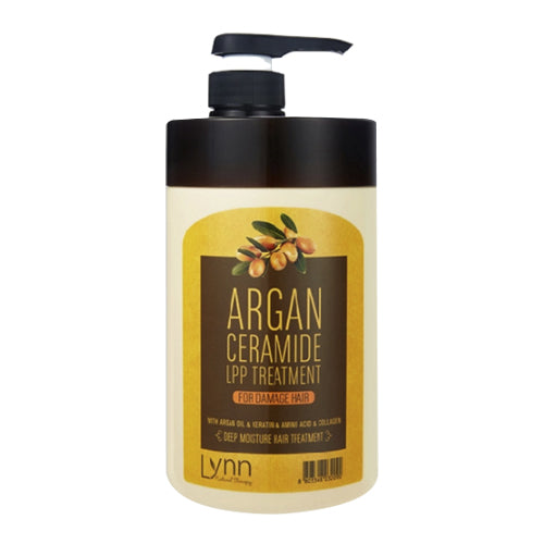 Friutland: Argan Ceramide Treatment Hair Pack 1000ml X 2 pieces / Extra capacity+10 pieces of Argan Hair Oil Pouch