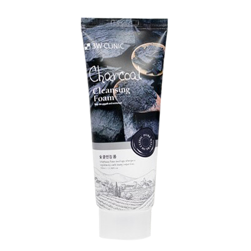 3W CLINIC: Charcoal Cleansing Foam