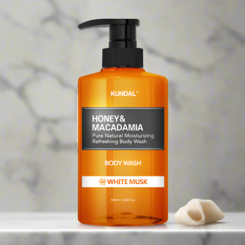 KUNDAL: Honey Macadamia Pure Body Wash 500 ml