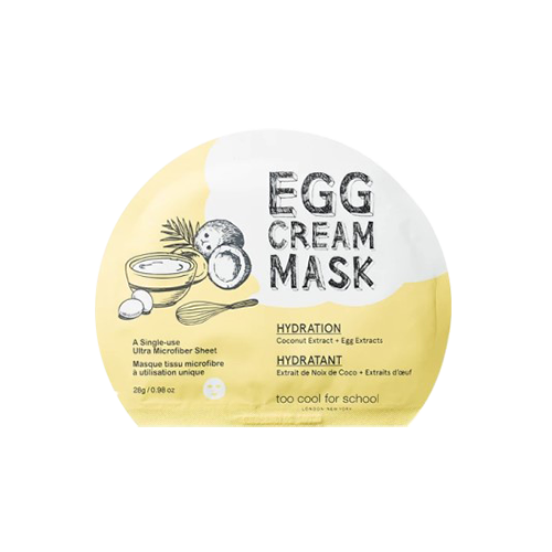 Too Cool For School: Egg Cream Mask Hydration 28 g 5 ea