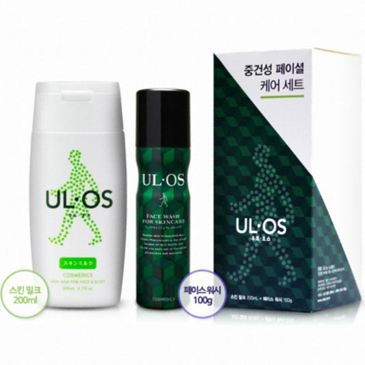 ULOS: 2 sets of medium dry facial care