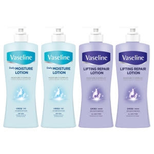 Vaseline: 2 Daily Mois Lotion 450ml + 2 Lifting Repair Lotion 450ml