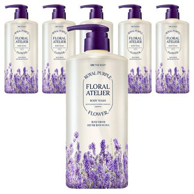 ON THE BODY: Floral Atelier Body Wash Royal Purple Flower 1000ml