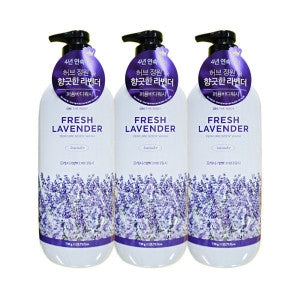 ON THE BODY: Parfum Body Wash Fresh Lavender Scent 730g[3 pieces]