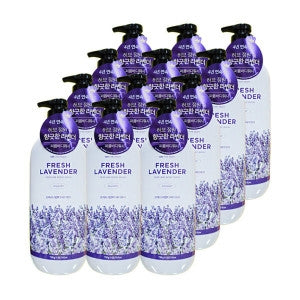 ON THE BODY: Parfum Body Wash Fresh Lavender Scent 730g[12 pieces]