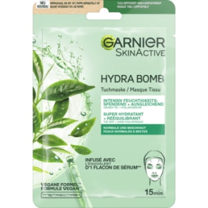 Garnier: Mask Sheet Hydra Balm Green Tea