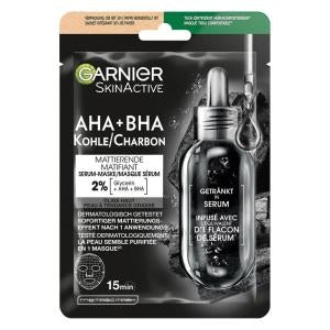 Garnier: AHA + BHA Carbon Mask Sheet