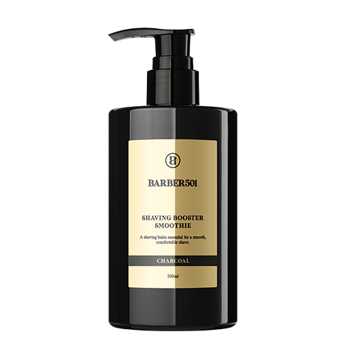 BARBER501: Shaving Booster Smoothie Charcoal 300 ml