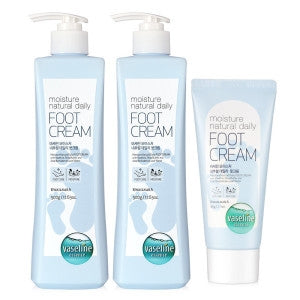 Vaseline: Moisture Natural Daily Foot Cream 500ml 2 + 60ml