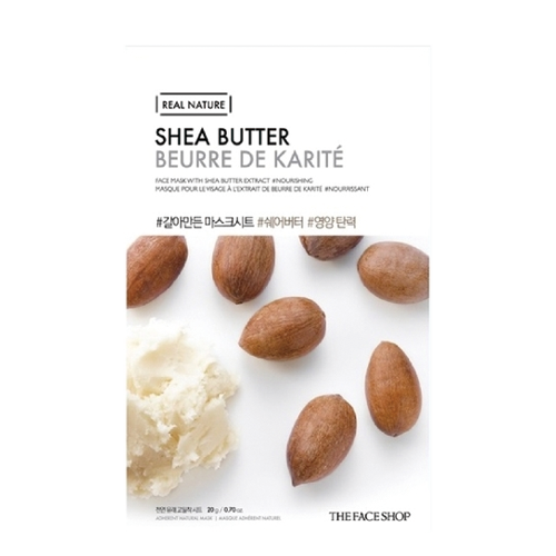 THE FACE SHOP: Real Nature Face Mask With Shea Butter Extract