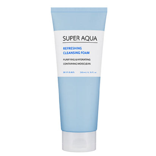 MISSHA: Super Aqua Refreshing Cleansing Foam 200ml